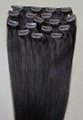  2013 hot sale clip in hair extensions   4