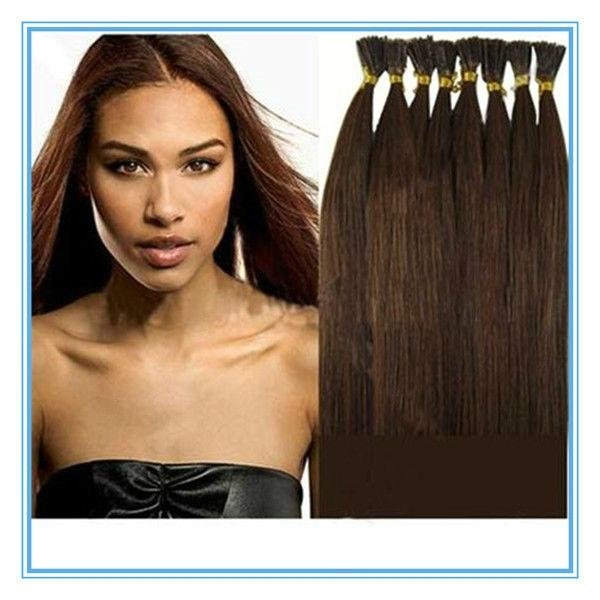 Wholesale high quality cheap i tip stick  human hair extension  