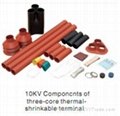 Indoor termination kits/heat shrinkable component 4
