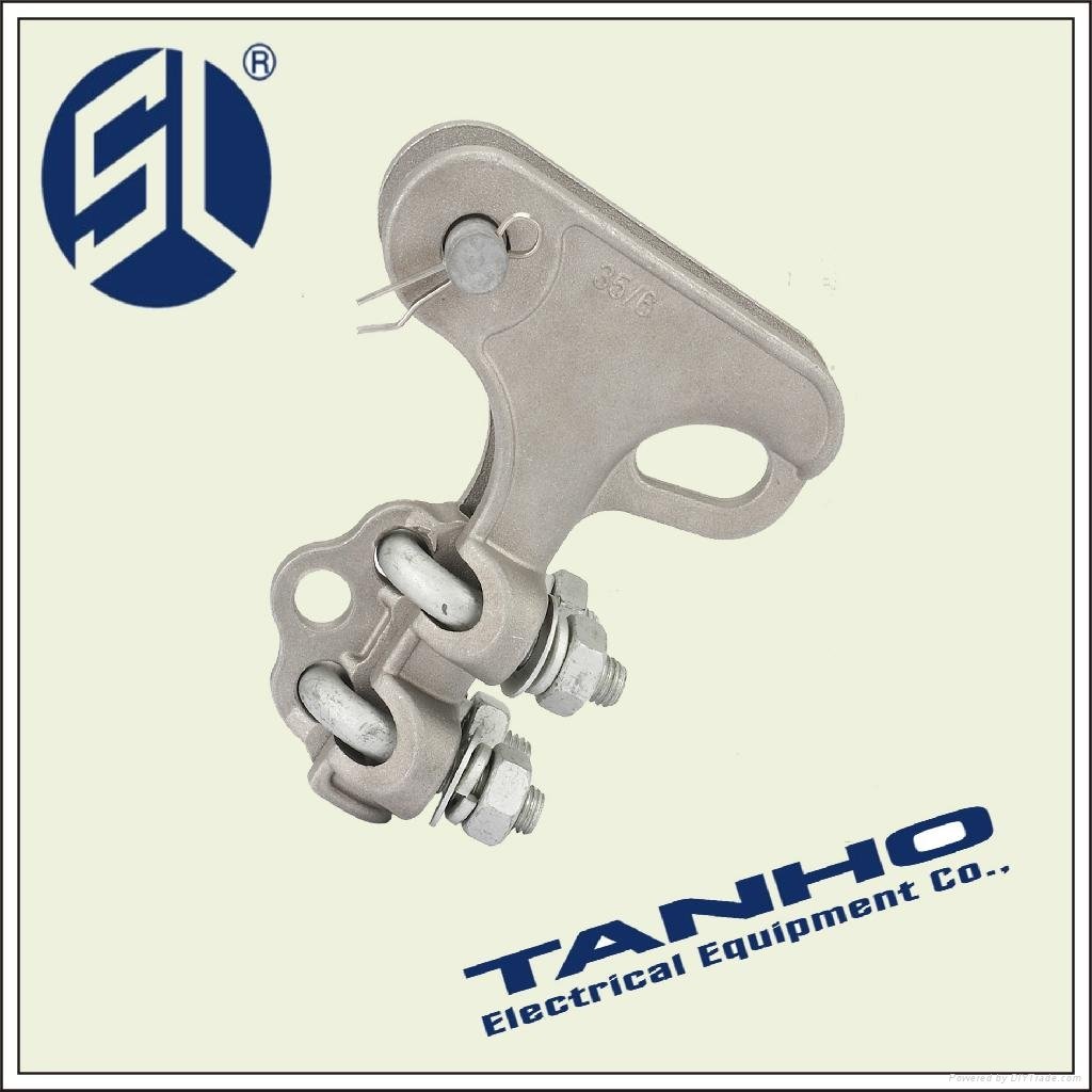 tension clamps for overhead suspension wire cable 3
