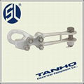 tension clamps for overhead suspension wire cable 1