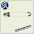 plastic suspension tension clamp for abc wire cable