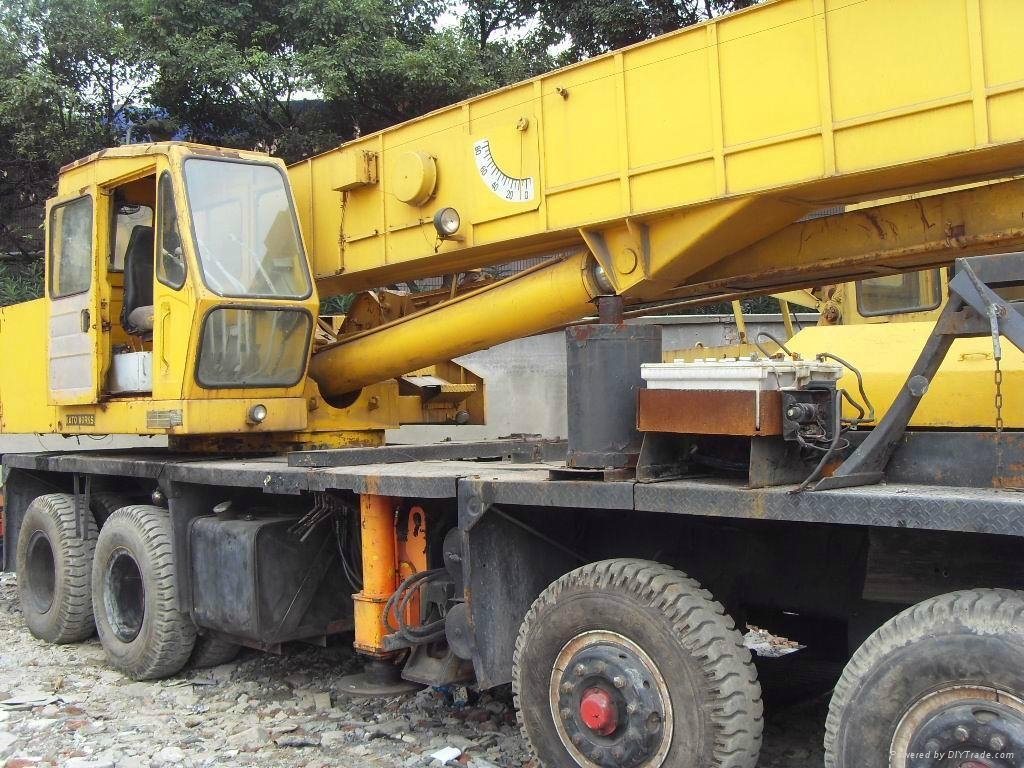 50tons hot sell machinery Used Truck Crane KATO NK-500E in shanghai