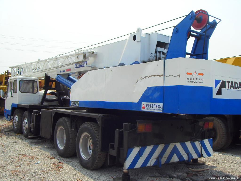 Second hand hot sell Truck Crane TADANO TL-350E,Used Truck Crane TADANO TL-350E