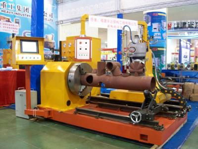 CNC pipe tube profile plasma/flame cutting grooving machine 2