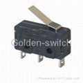 250V Electronic Micro Switch With Lever