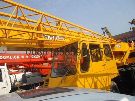 Used TADANO TG-250E Fully Hydraulic Truck Crane 2