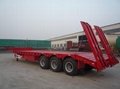 3 Axle Low Bed Semi-Trailer for 40-80 Ton 2