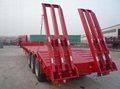 3 Axle Low Bed Semi-Trailer for 40-80 Ton 3