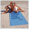 microfiber suede photo printing beach towel  2