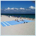 Microfiber suede printed beach towel  1