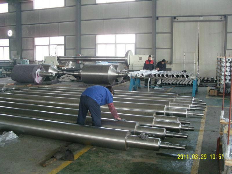 Glass roller for float glass line