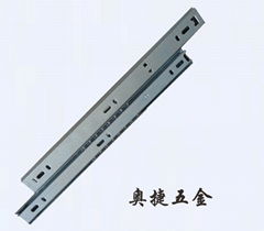 2-fold drawer ball bearing slides