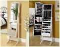 Jewelry Mirror Storage Mirrored Jewelry Cabinet 1