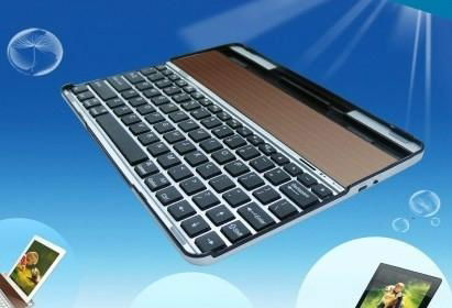 Solar bluetooth keyboard