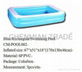 Transparent Green Rectangula Swimming Pool(CM-POOL003) 4