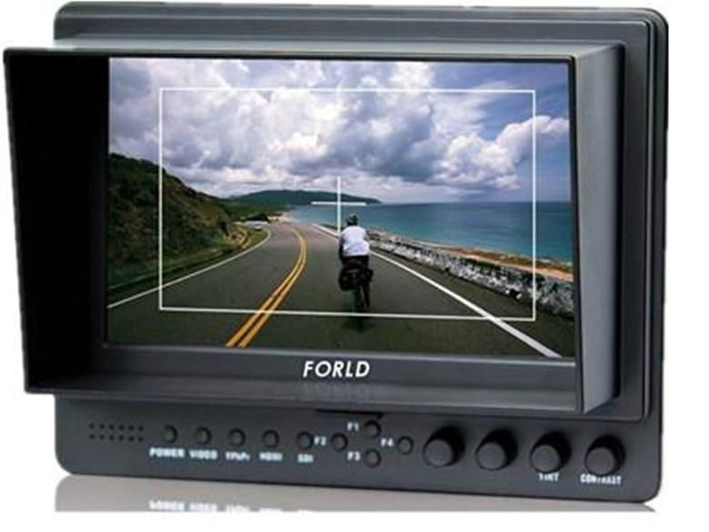 7" LCD Video Camera Monitor with HD-SDI、HDMI & YPbPr Input,665