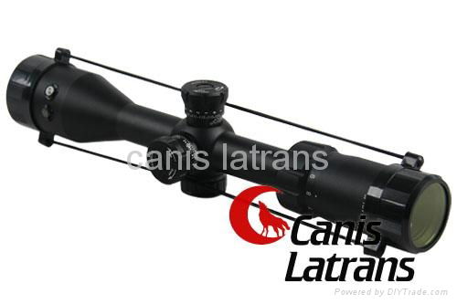 Tactical Laser Riflescope with Kill Flash with Laser Sight, 3-9X42 Le, CL1-0182