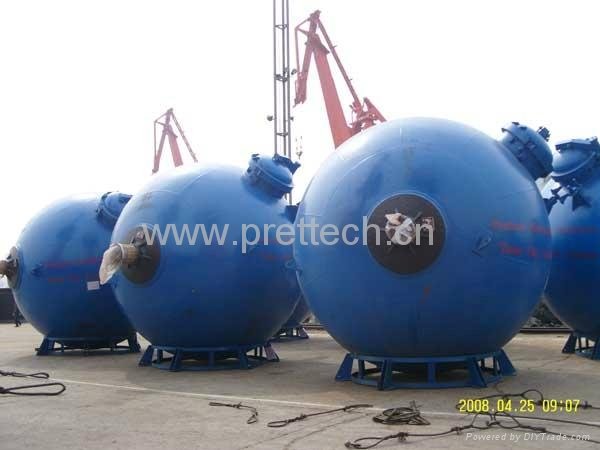 Rotary Spherical digester for palm oil processing