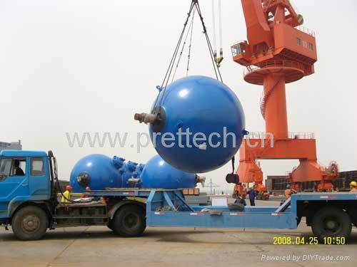 Rotary Spherical digester for palm oil processing 2