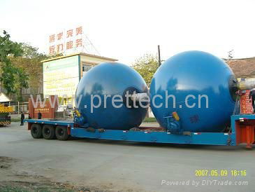Rotary Spherical digester for palm oil processing 3