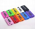 wholesale Hybrid case with kickstand for SAM Galaxy S4 I9500 silicone case 3