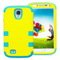 3 in 1 Hybrid High Impact Case Silicon back cover for Samsung Galaxy S4 IV S4 i9 2