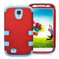 3 in 1 Hybrid High Impact Case Silicon back cover for Samsung Galaxy S4 IV S4 i9 3