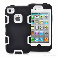 Brand new design iphone4 4s defender case