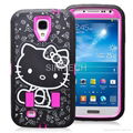 Hello Kitty pattern custom design shockproof protective defender case for samsun