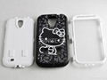 Hello Kitty pattern custom design shockproof protective defender case for samsun 4