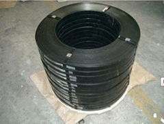 black painted steel strapping of 0.8*31.75mm