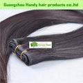 Unprocessed Real Virgin Brazilian Remy Human Hair Extension 1