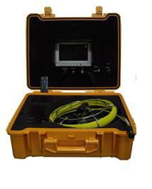  Yellow 7inch Pipeline Inspection Camera with DVR Function