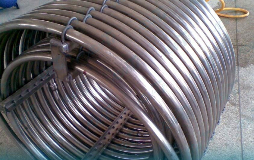 GR2 Astm b338 Titanium welded pipe for heat exchanger equipments 2