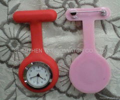  Silicone nurse watch