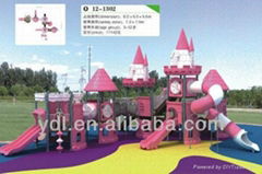 Children outdoor playground slide