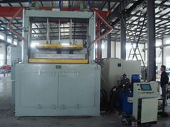 Single-station vacuum forming machine