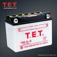 Motorcycle battery YB6.5L-B