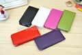 Apple iPhone 5 Case Wallet Style Slim PU Leather Top-Flip Case with Card Slot