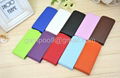 Apple iPhone 5 Case Wallet Style Slim PU Leather Top-Flip Case with Card Slot 2