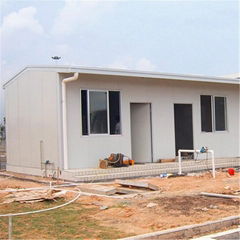 Flat roof prefabricated