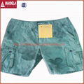 Mens Fashion Print Shorts-regular blue