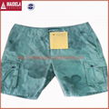 Mens Fashion Print Shorts-regular blue color