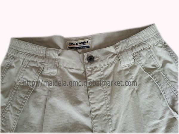 Cotton ribstop shorts for men wear 3