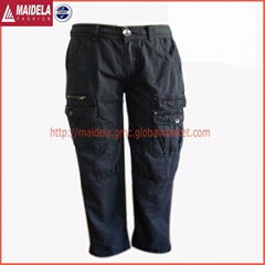 Men's long cargo pant with garment dyed wash