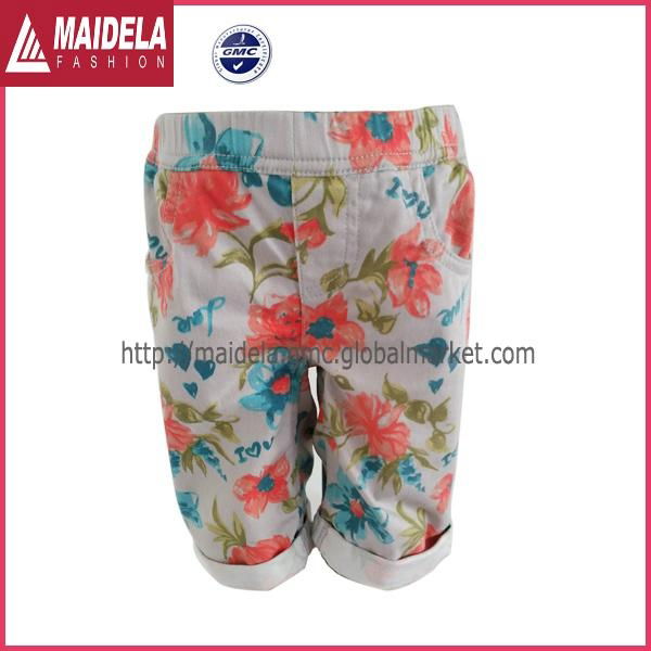 Childrens wear printed fashion shorts 3