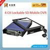 4 Ch Full D1 SD Mobile DVR System For