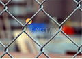 chain link fence