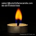 colorf flame tea light candles wholesale 2